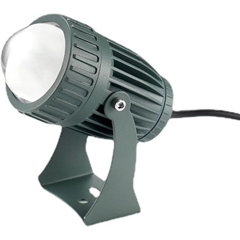 Led-schmalstrahler, Ip65 Wasserdicht, 180° Verstellbar, Ac85-265v, Außenwandleuchte, Landschaftsbeleuchtung Für Garten, Hotel (warmweiß)