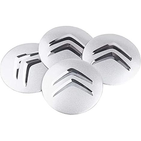 4 Stück Radnabenkappenaufkleber Für Citroen 56 Mm, Felgenemblem-aufkleber, Felgenmitten-emblem-radnabenkappen, Reifenaufkleber, A