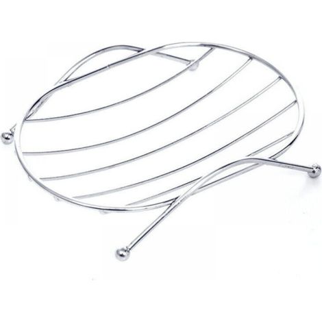 Set Aus 2 Robusten, Ovalen Seifenschalen Aus Edelstahl Für Dusche, Badezimmer Und Küche