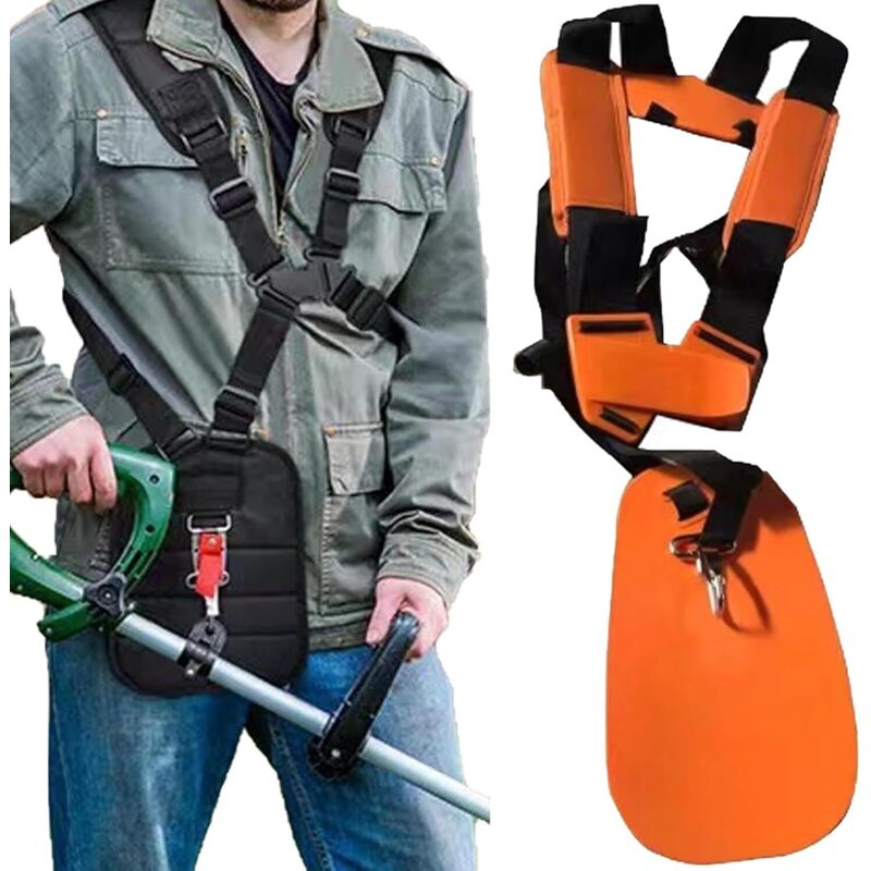 Kabelbaum Für Rasenmäher Mit Zwei Anschlüssen, Praktischer Kabelbaum Mit Zwei Anschlüssen Für Die Schleifwalze, Rasenmäherzubehör, Verstellbar Für Gartenrasenmäher (farbe: Orange)