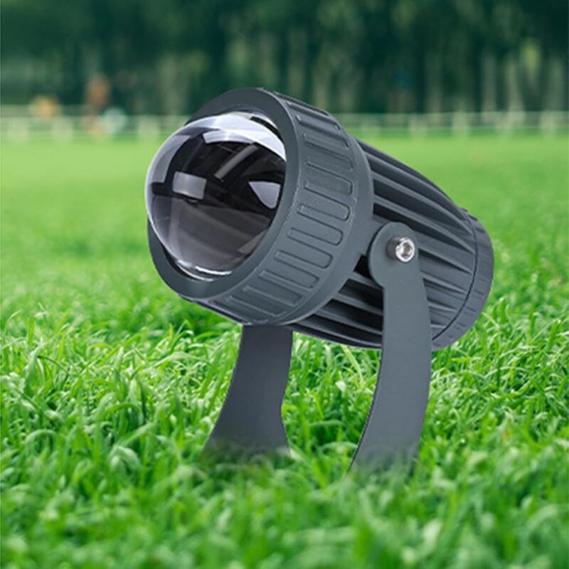 Led-strahler, 1 Lichtstrahl, Ip65 Wasserdicht, Ac85-265v, Drehbare Strahler Für Garten, Hotel, Außenbeleuchtung (rot, 5w)
