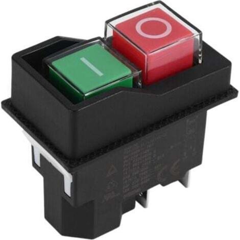 Elektromagnetische Drucktaster Für Gartengeräte Kjd17 220v 4-polig - Anschlüsse, Trimec