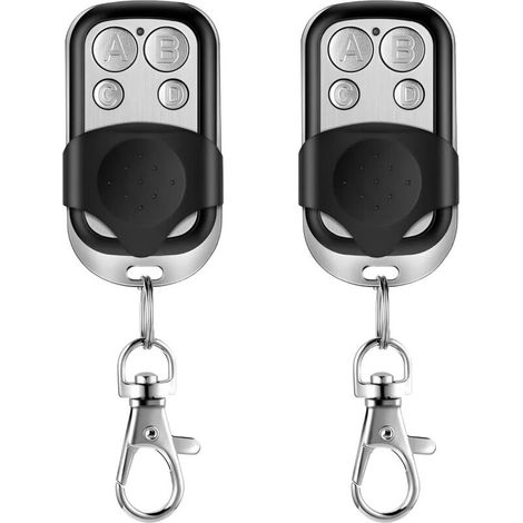 Universelles Telecommande-portal, 2-teiliges Bip-universell-telecommande-portail, Universelles Telecommande-portail, Kompatibel Mit 433,92 Mhz Rolling Code Und 4 Tasten