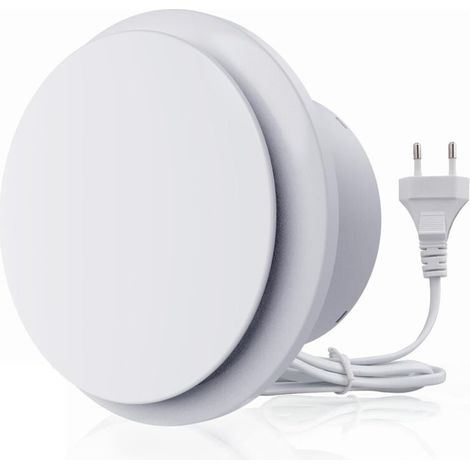 100-mm-luftabsauger, 130 M³/h, 15 W, Leiser Betrieb, Leistungsstarker Abluftventilator, Energieeffizient, Für Badezimmer, Küche, Toilette, Gewächshaus, Zelt (4 Zoll)