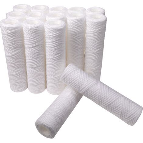 Öko-packung Mit 15 Wickelfilterpatronen, 10 Zoll – 25 Mikron