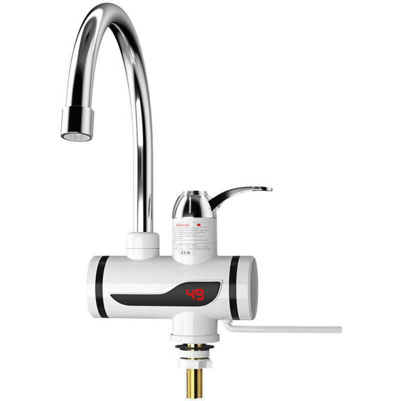 Küchenarmatur, Elektrischer Warmwasserhahn Für Den Haushalt, Sofort-warmwasserhahn, Intelligentes Digitales Display