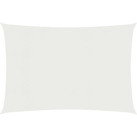 Sonnensegel/parasolsegel - 160 G/m² Weiß 2x5 M Hdpe Bv173193 - Bonnevie