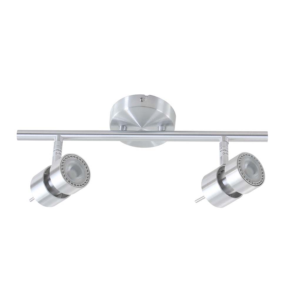 Deckenlampe Lichtschiene Spotstrahler Schlafzimmerlampe Silber Led L 38 Cm