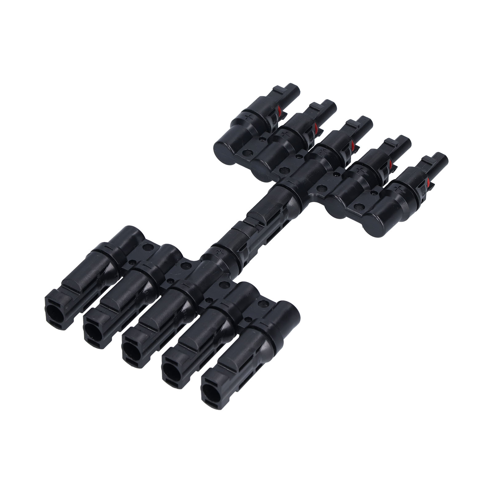 1- Bis 5-facher Abzweigverbinder Für Solarmodulkabel, Wasserdichter Stecker Ip67, Stecker/buchse