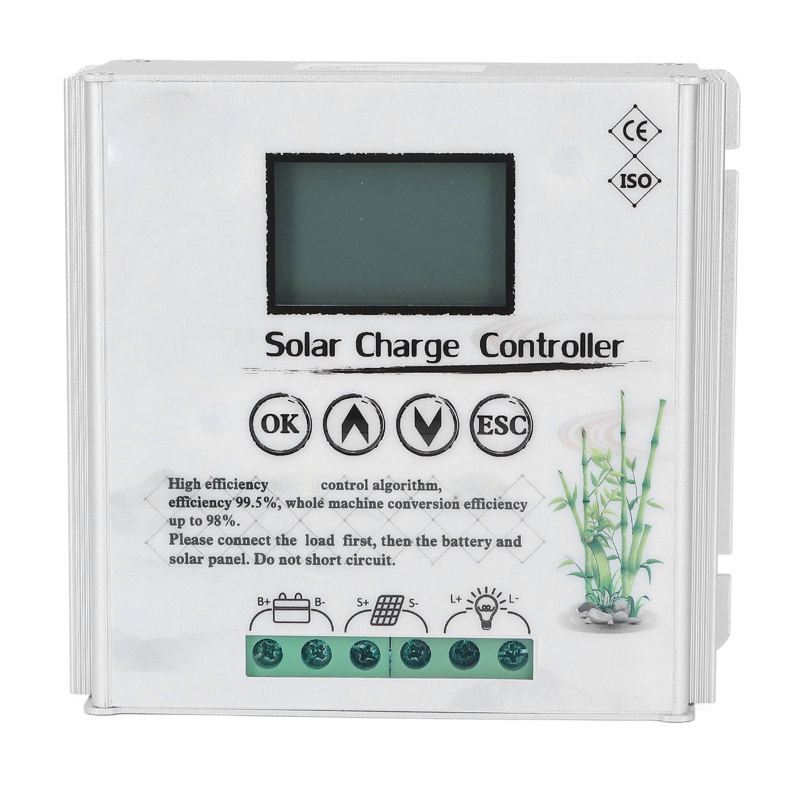 Automatischer Mppt-solarladeregler (24 V/48 V) Mit Lcd-anzeige, 20 A