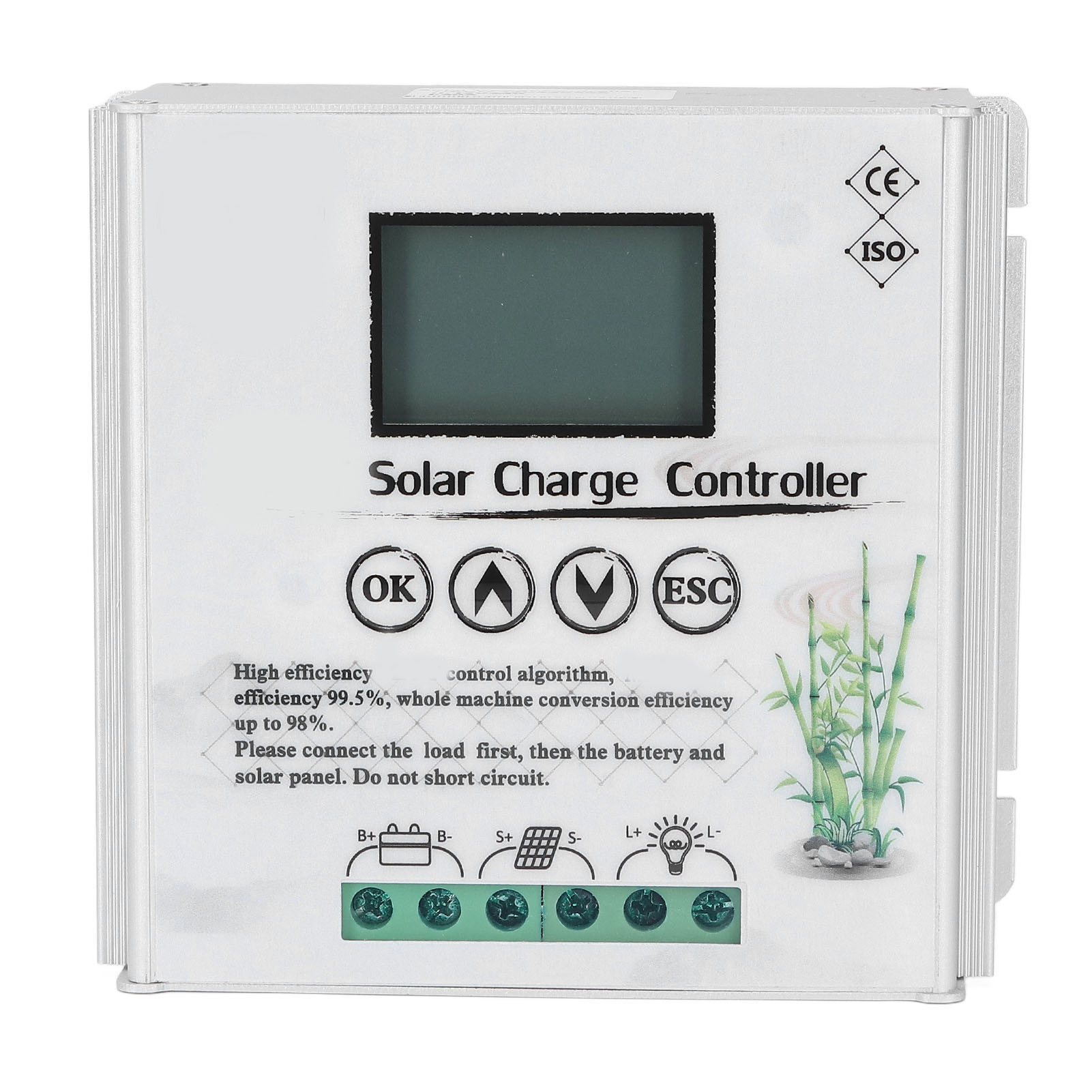Automatischer Mppt-solarladeregler (24 V/48 V) Mit Lcd-display, 30 A