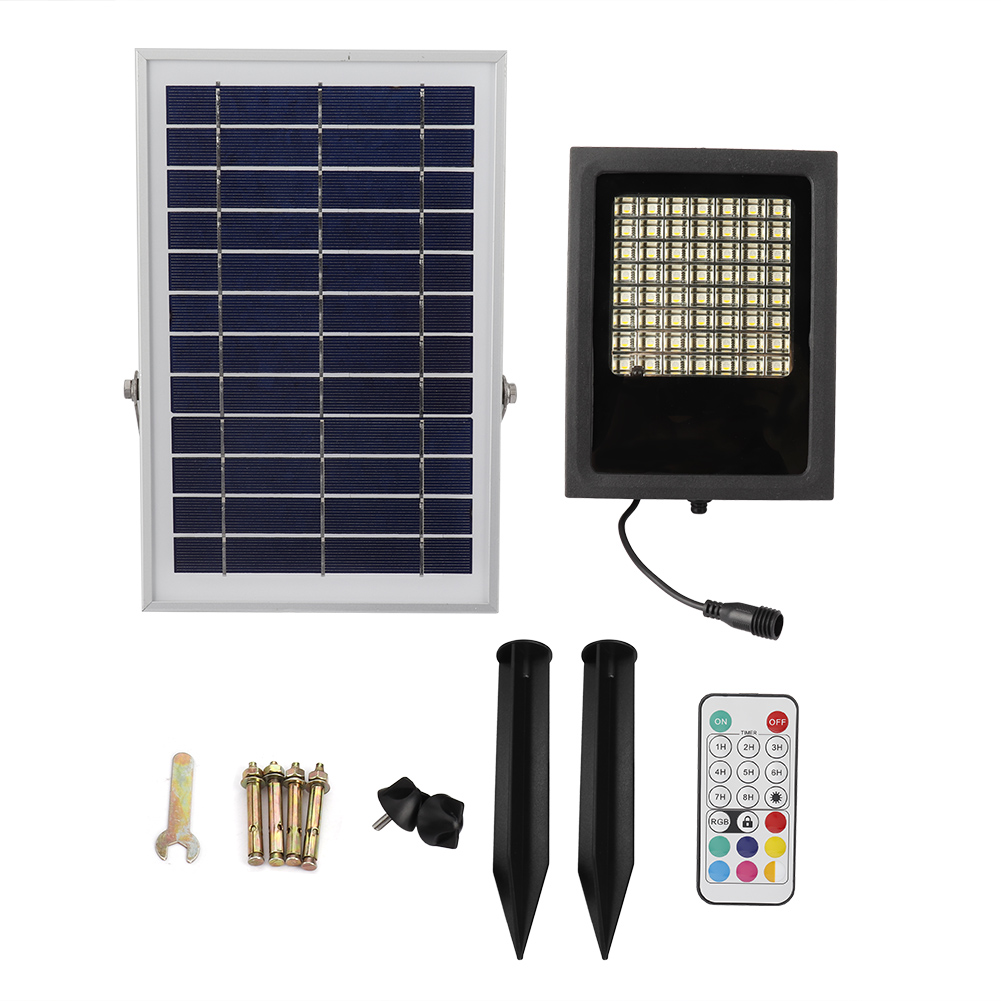 Solarbetriebene Led-bodenleuchte Für Den Außenbereich, Ideal Für Haus, Garten Und Hof.