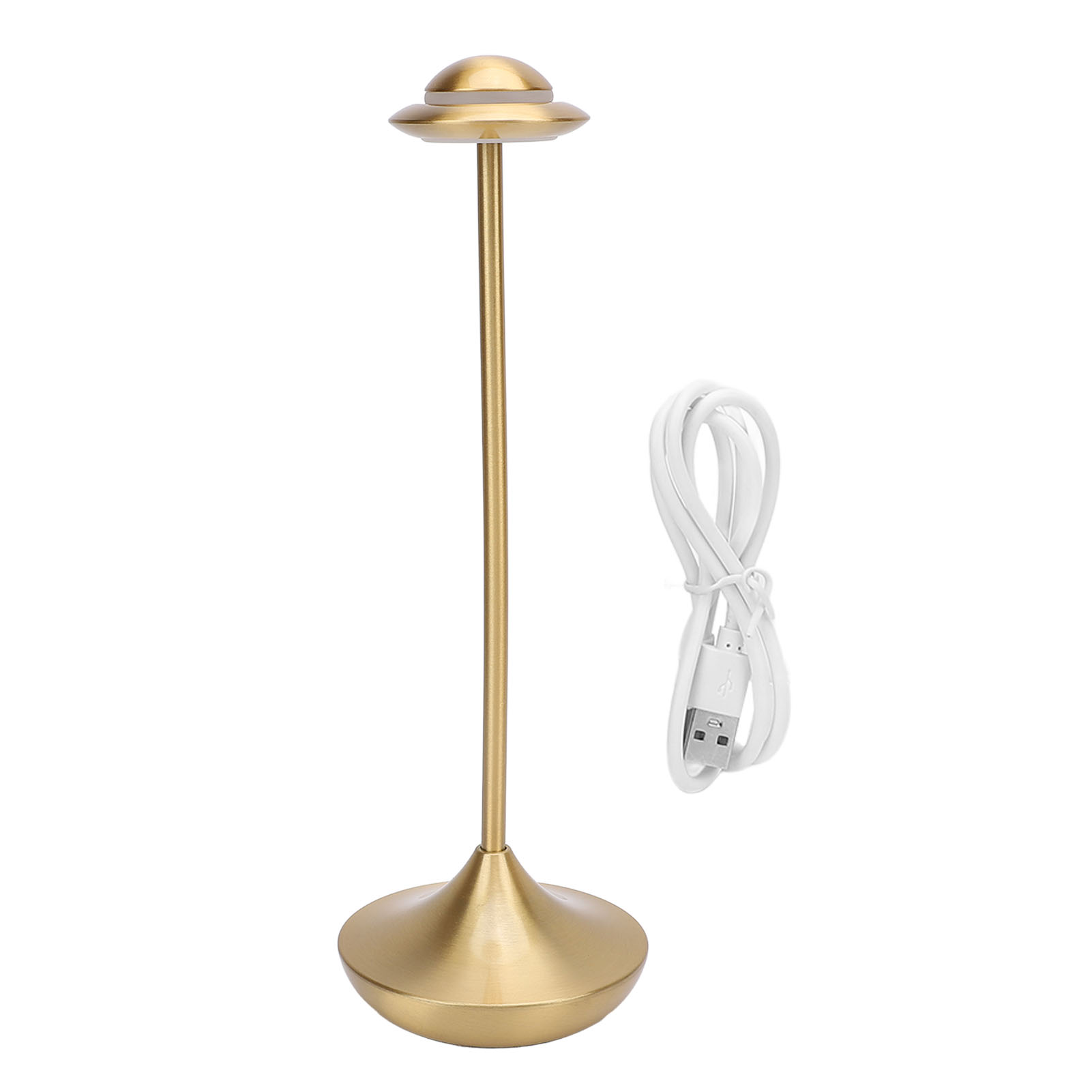 Kabellose Schreibtischlampe, Wiederaufladbarer Akku, Tragbare Led, Wasserfest, Berührungsempfindlich Und Dimmbar, Für Den Außenbereich, Garten Oder Restaurant.