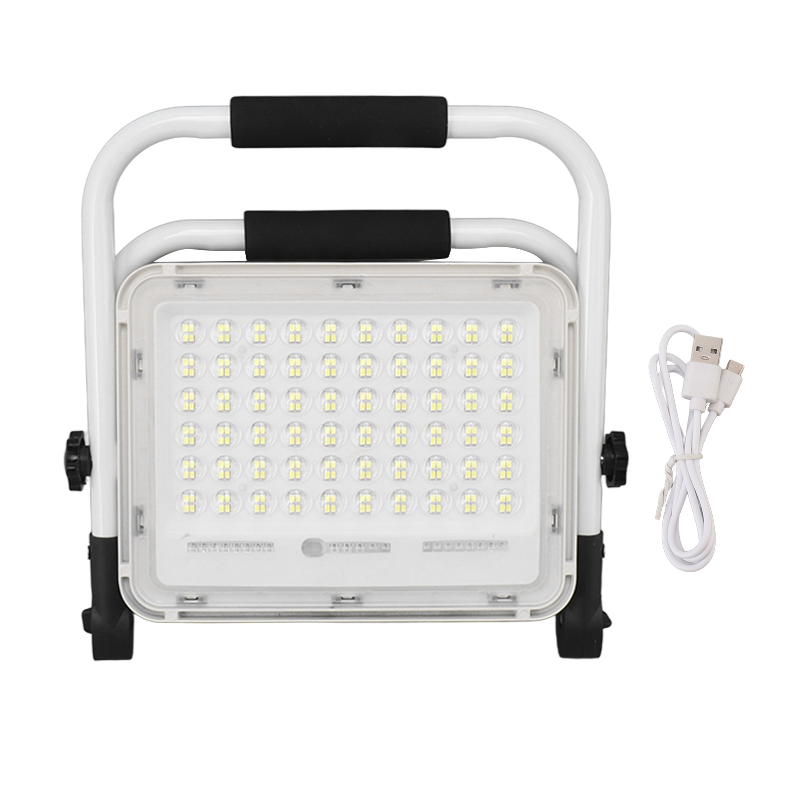 Tragbarer Led-fluter Mit Hoher Leuchtkraft (200 W) Für Den Außenbereich, Notfälle Und Nachtmärkte.