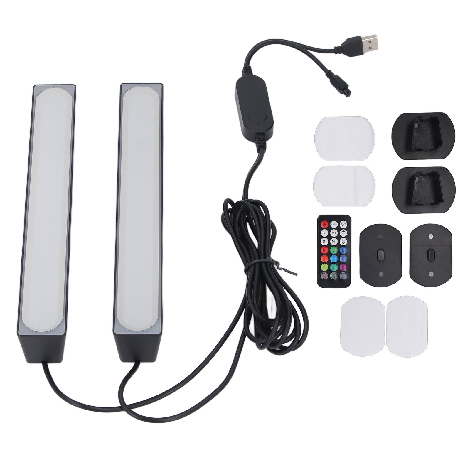 Intelligente Led-lichtleiste Mit Fernbedienung Per App, Rgb-tv-hintergrundbeleuchtung Mit Wechselnden Farben, Szenen- Und Musikmodi.