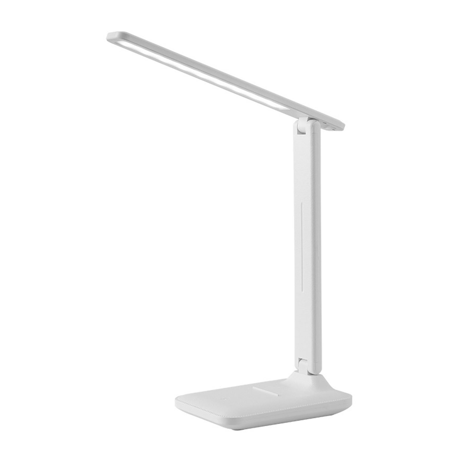 10-w-led-schreibtischlampe, 3 Farbtemperaturen, Usb-betrieben, Augenschonende Leselampe Für Büro Oder Schlafzimmer, L (33 Cm Hoch)