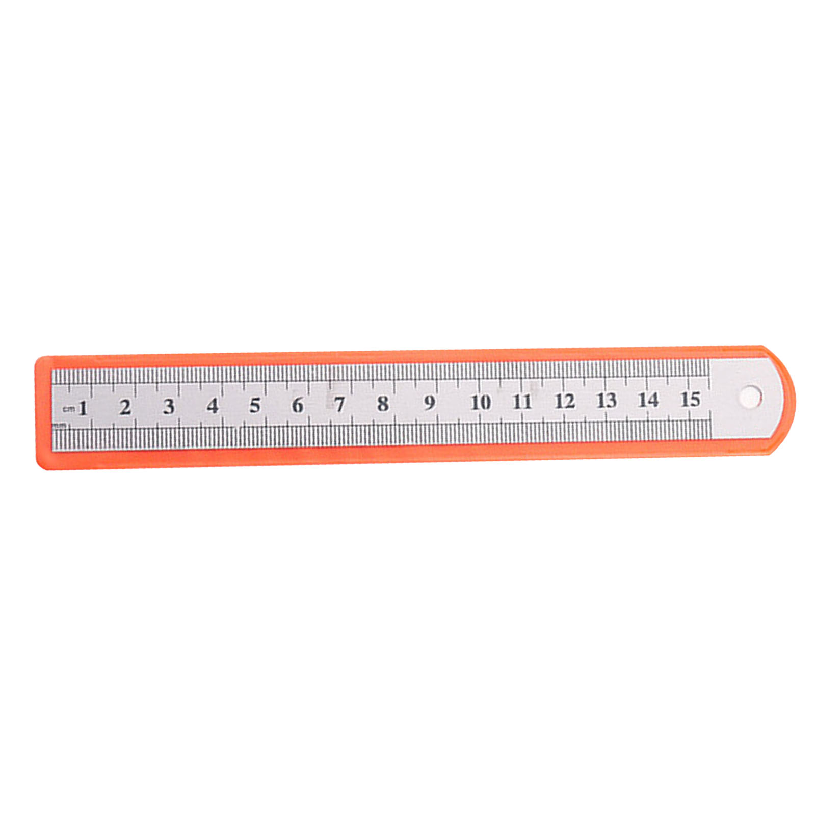 15 Cm Dickes Lineal Aus Edelstahl, Robust Und Hochpräzise, Vielseitig Einsetzbar, Ideal Für Büro, Schule Und Zuhause.