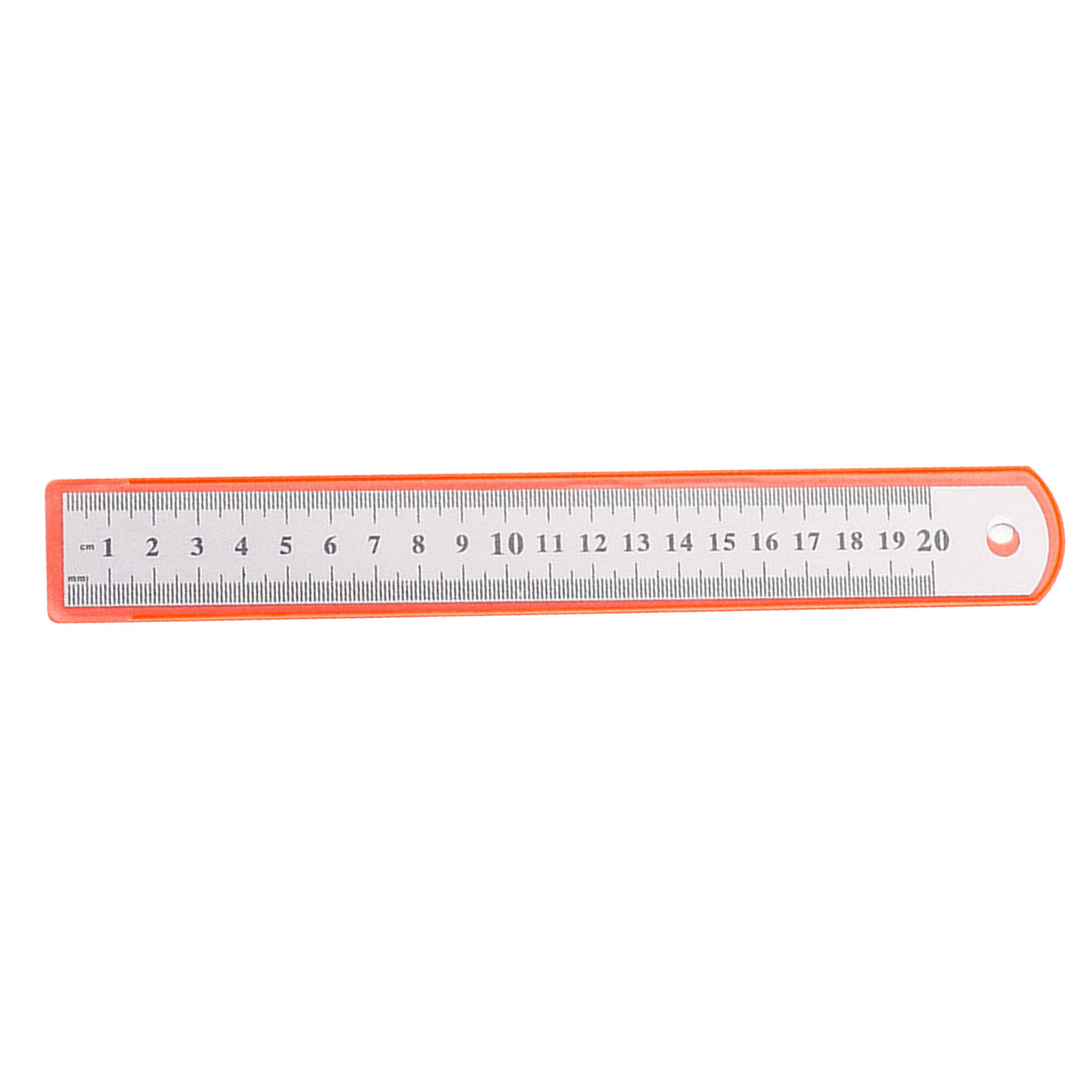 20 Cm Dickes Lineal Aus Edelstahl, Robust Und Hochpräzise, Vielseitig Einsetzbar, Ideal Für Büro, Schule Und Zuhause.