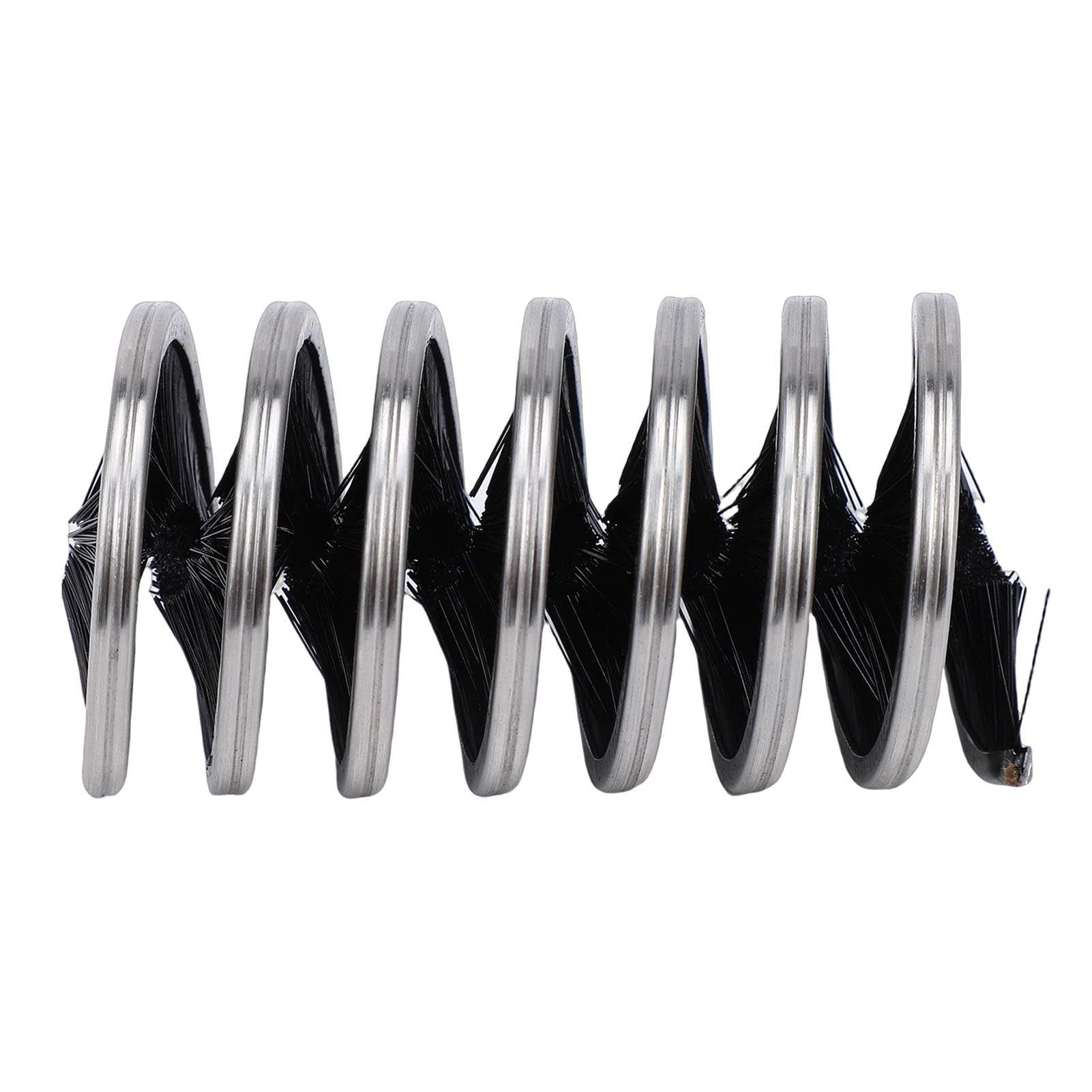 360°-spiralfeder-seilreinigungsbürste Aus Nylon Und Edelstahl, Für Kletterseile Und Wäscheleinen, 10 Cm