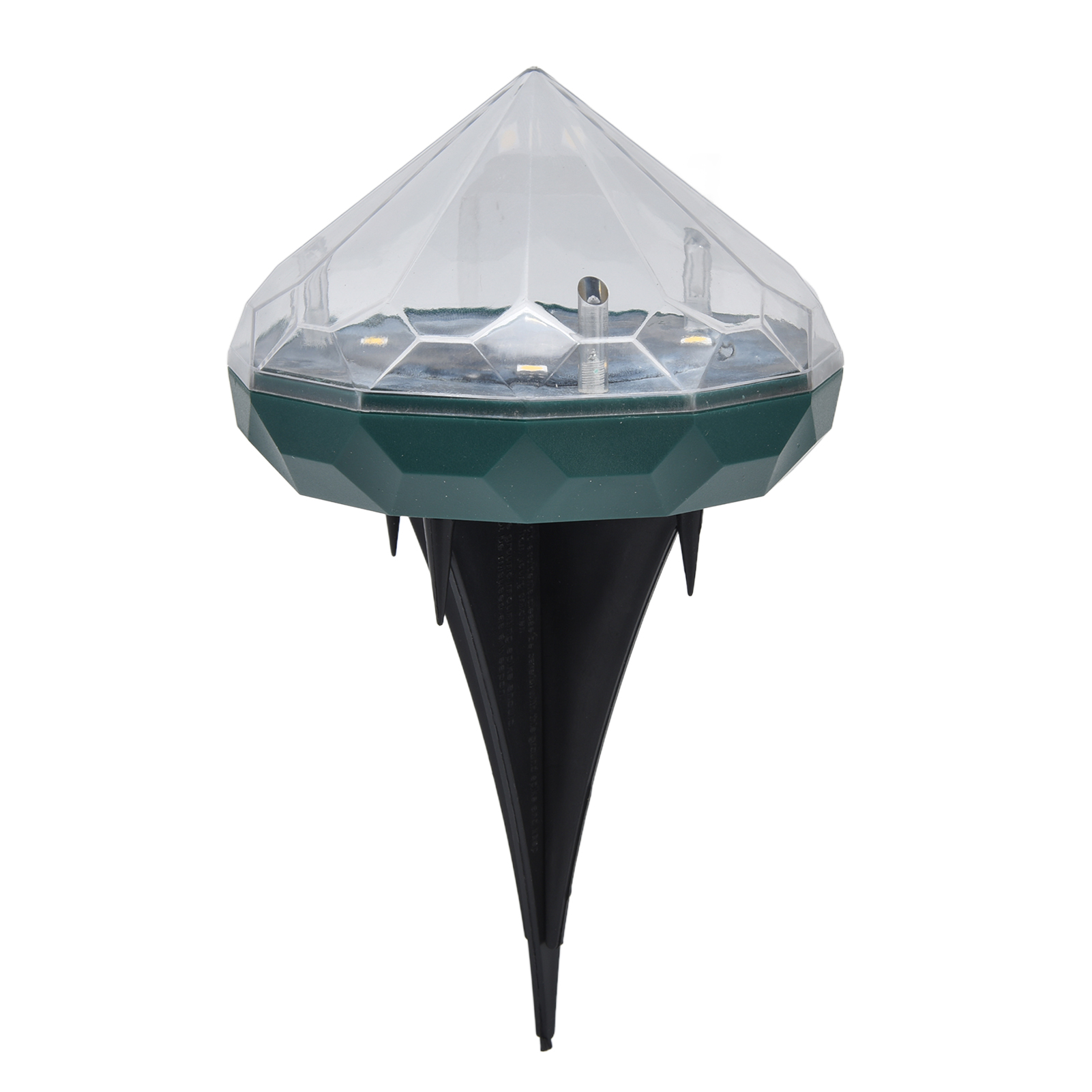 Wasserdichte Led-solar-gartenleuchte, Einzigartiges Rautenförmiges Design, Zur Bodenmontage, Ideal Für Höfe, Gärten Und Parks.