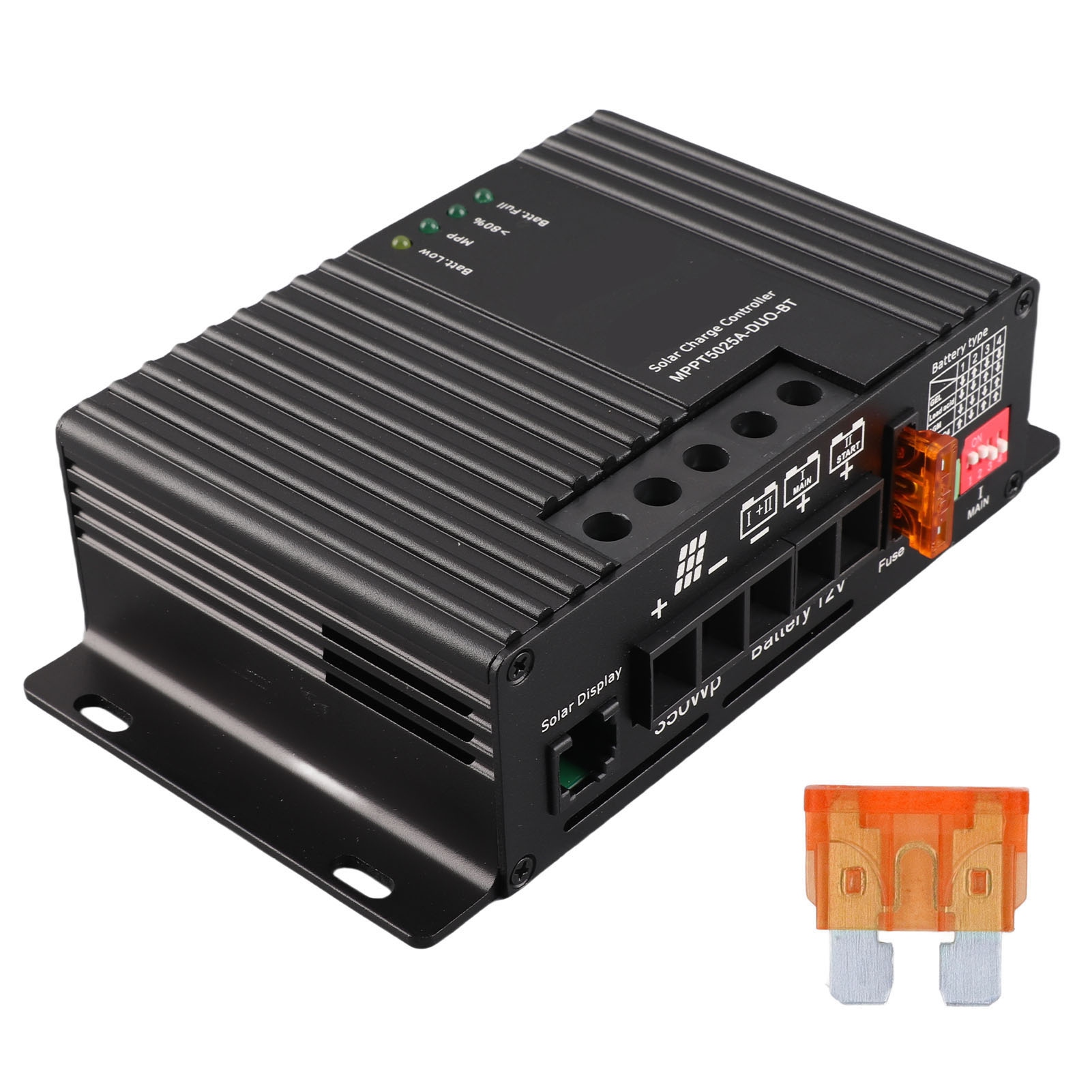 Mppt Dual-batterie-12v-solar-lade-/entladeregler Mppt5025a Dual (25a)