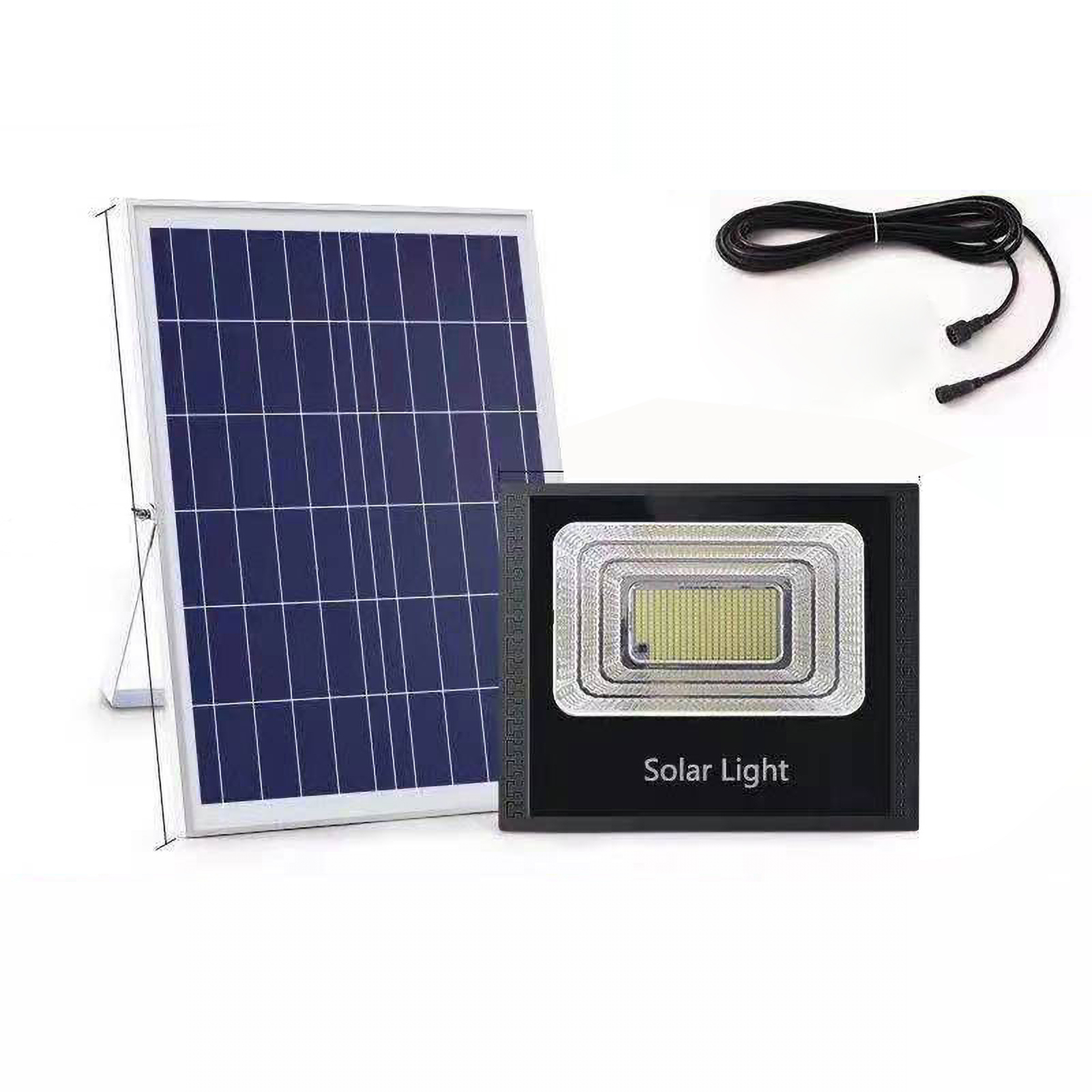 Hochleistungs-led-solarlampe Mit Integriertem Akku Und Automatischer Zündung, Ideal Für Hof Und Einfahrt (120 W).