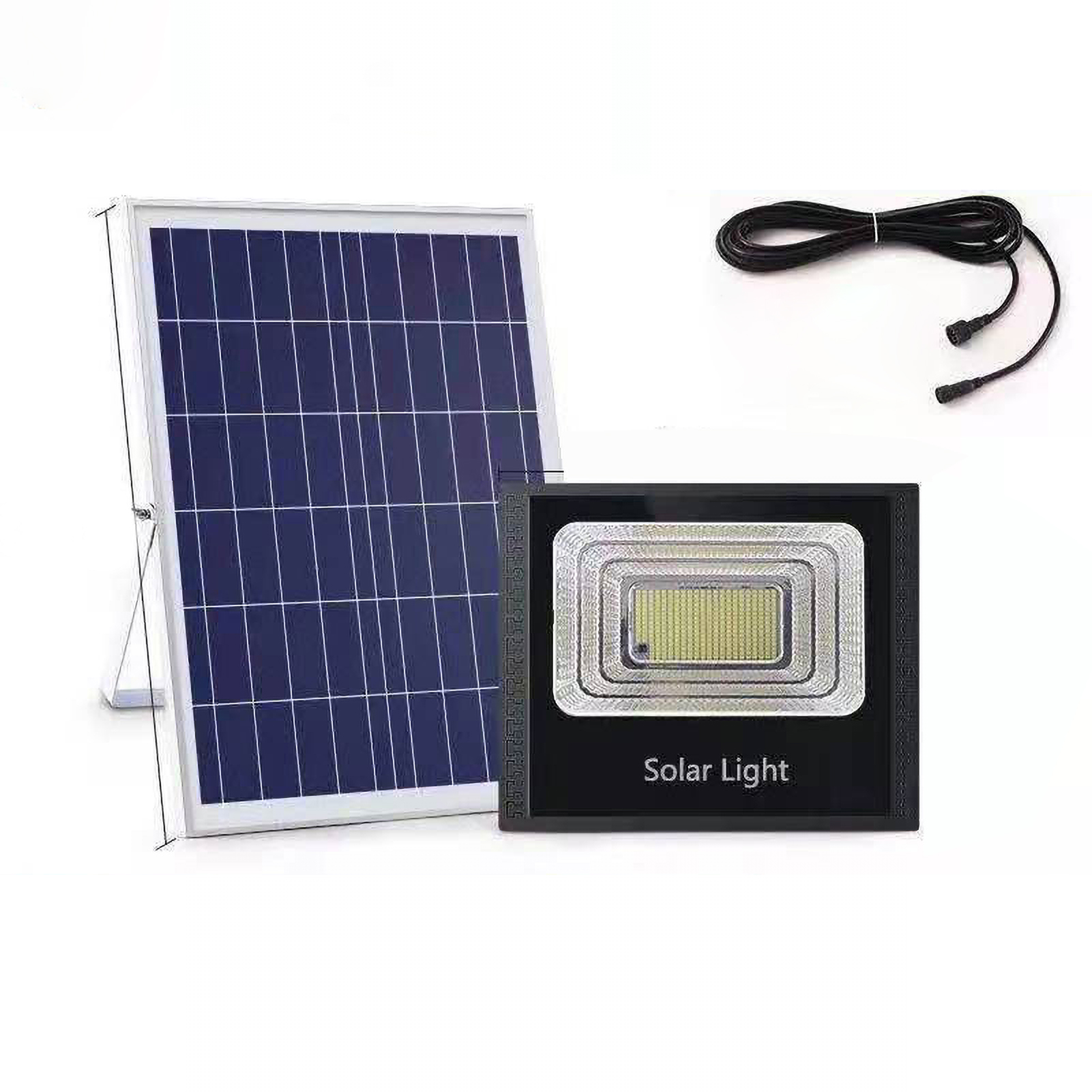 Hochleistungs-led-solarlampe Mit Integriertem Akku Und Automatischer Zündung, Ideal Für Hof Und Einfahrt (300 W).