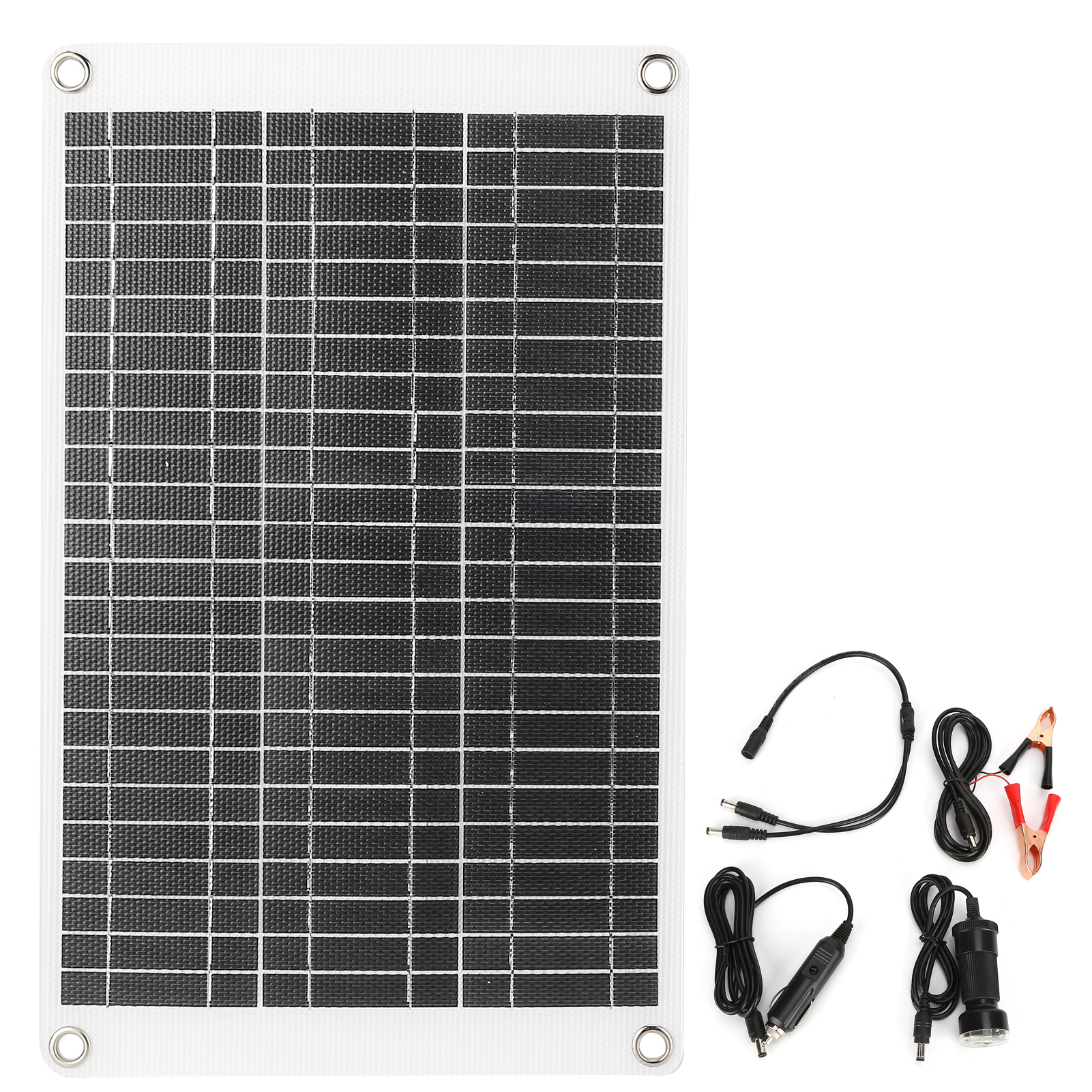 15-w-etfe-polysilizium-flexibles-solarpanel, Autobatterieladegerät, 12-v-handyladegerät