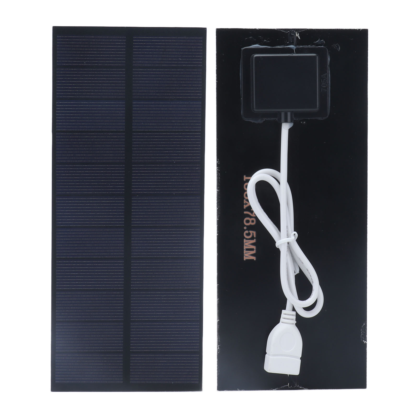 2,5-w-solarpanel, 188 X 78,5 Mm, 3,7-v- Bis 5-v-batterieladegerät, Hoher Wirkungsgrad Und Tragbar Für Gewächshäuser Und Den Hausgebrauch.