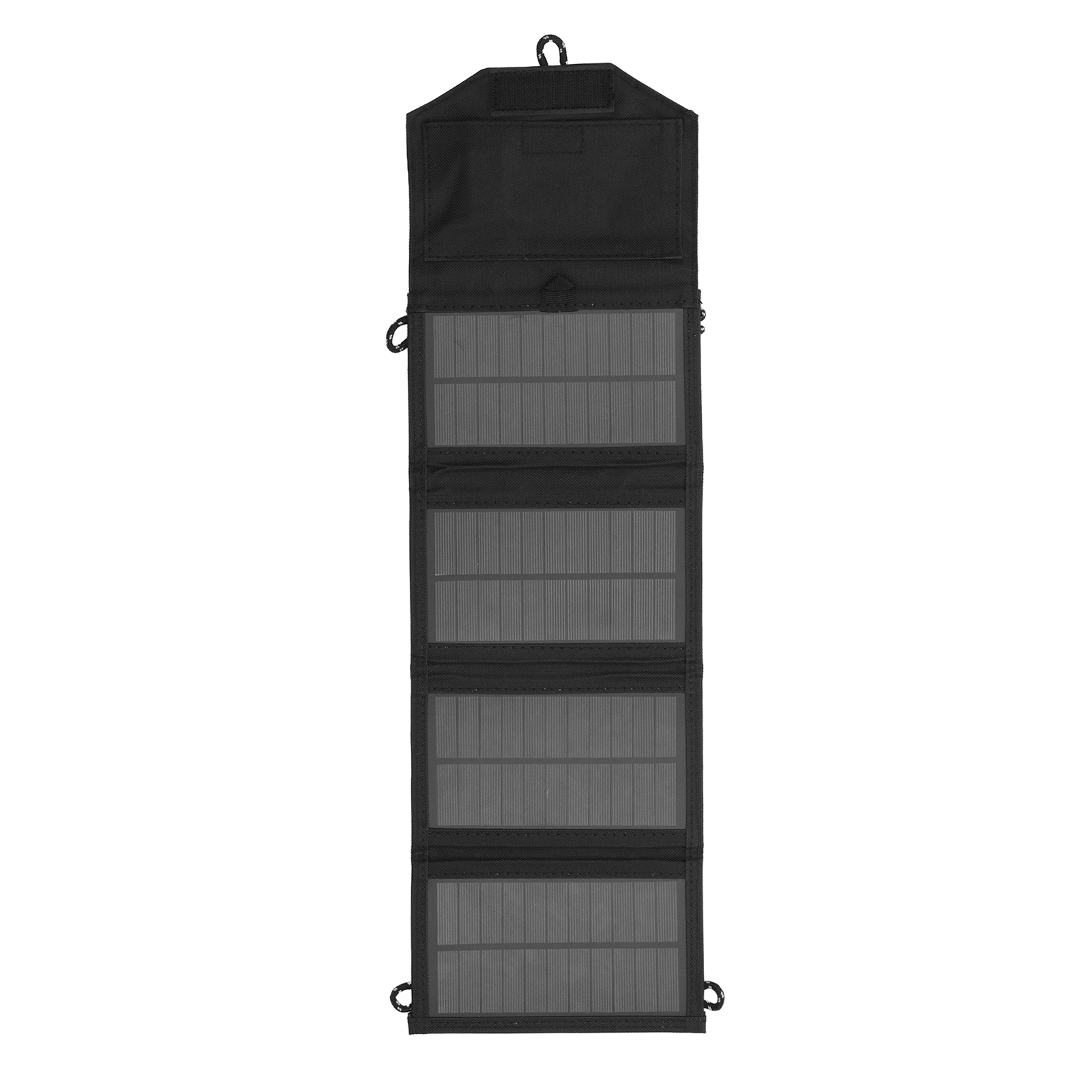 Tragbares, Faltbares, Leichtes Solarpanel Mit Hohem Wirkungsgrad Und Breitem Anwendungsbereich (7w) Für Camping Und Angeln.