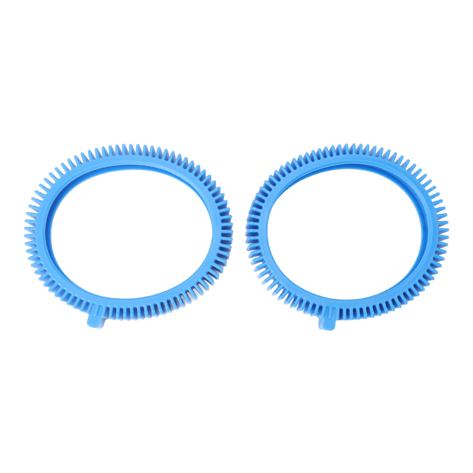 Blaue Gummi-vorderreifen Mit Noppe Für Poolreiniger (ref. 896584000 143), Standard-druckersatzreifen.