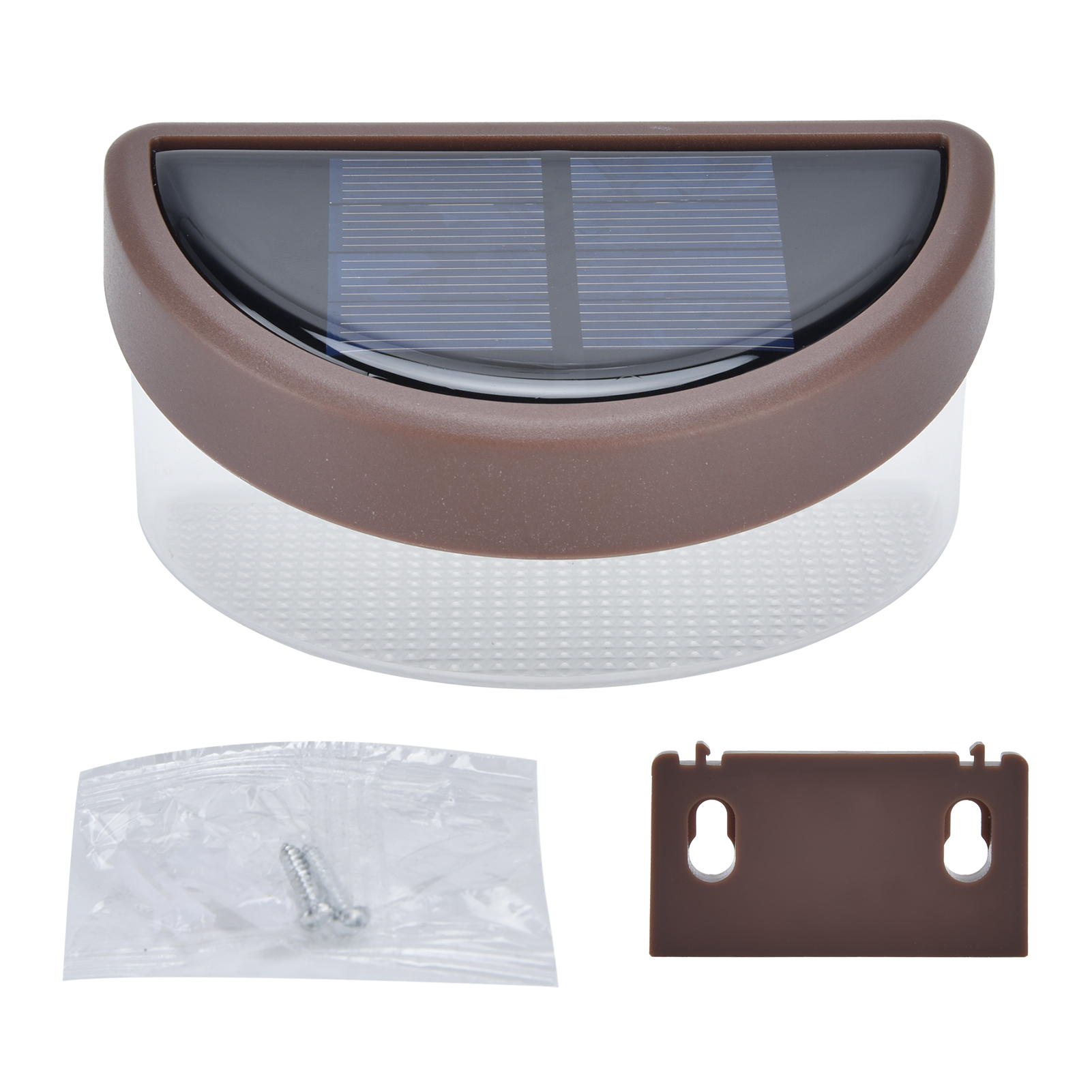 Wasserdichte 2v-led-solarleuchte, Dekorative Außenleuchte Für Terrasse, Garten Oder Hof – Warmbraunes Licht