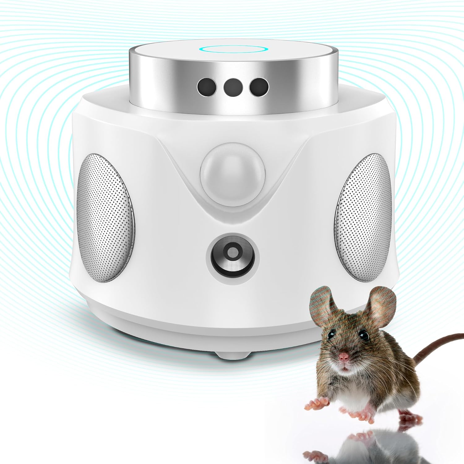 Schädlingsbekämpfung – Fortschrittliches Ultraschall-mäuseabwehrgerät, Professionelle Steckdosenlösung Zur Schädlingsbekämpfung – Geeignet Für Mäuse, Ratten, Kakerlaken, Ameisen, Spinnen, Grillen, Flö