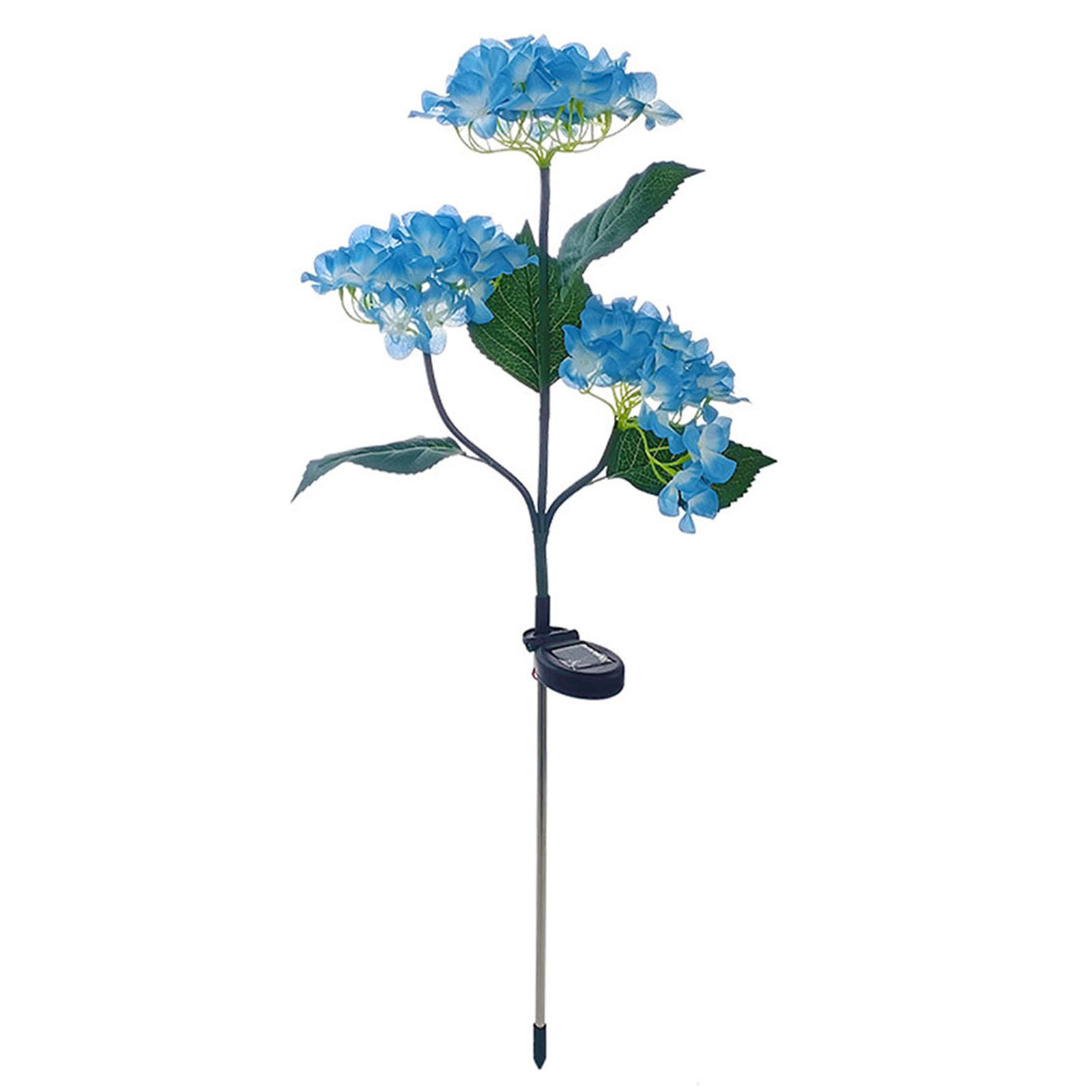 Solarlampe Mit 3 Leuchten Und Dekorativen Led-blumen Für Den Außenbereich, Z. B. Für Hof, Garten Oder Balkon.