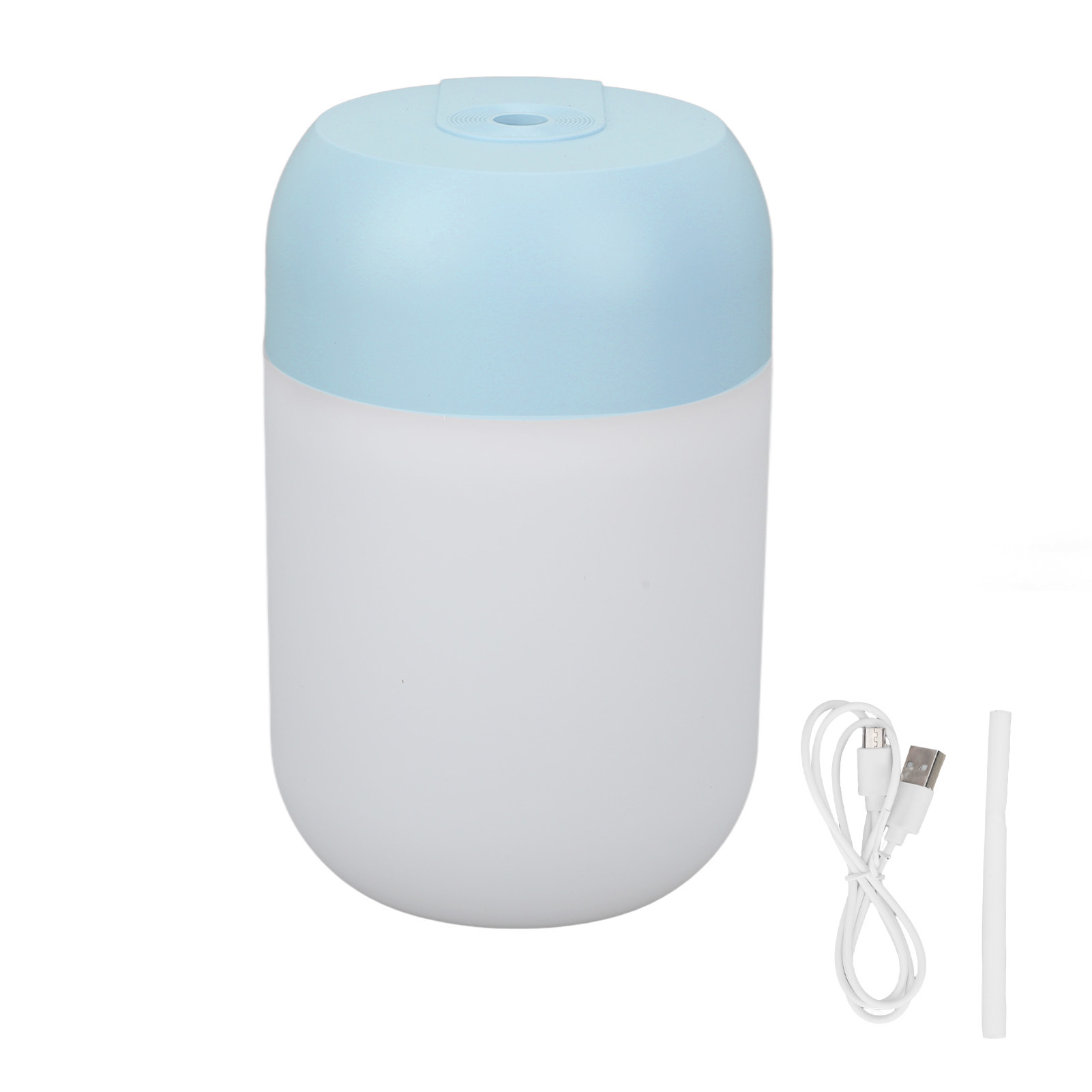 Kompakter, Tragbarer Und Leiser Usb-luftbefeuchter Für Zuhause Und Schlafzimmer, 260 Ml, Blau. Ideal Für Reisen Und Das Schlafzimmer.