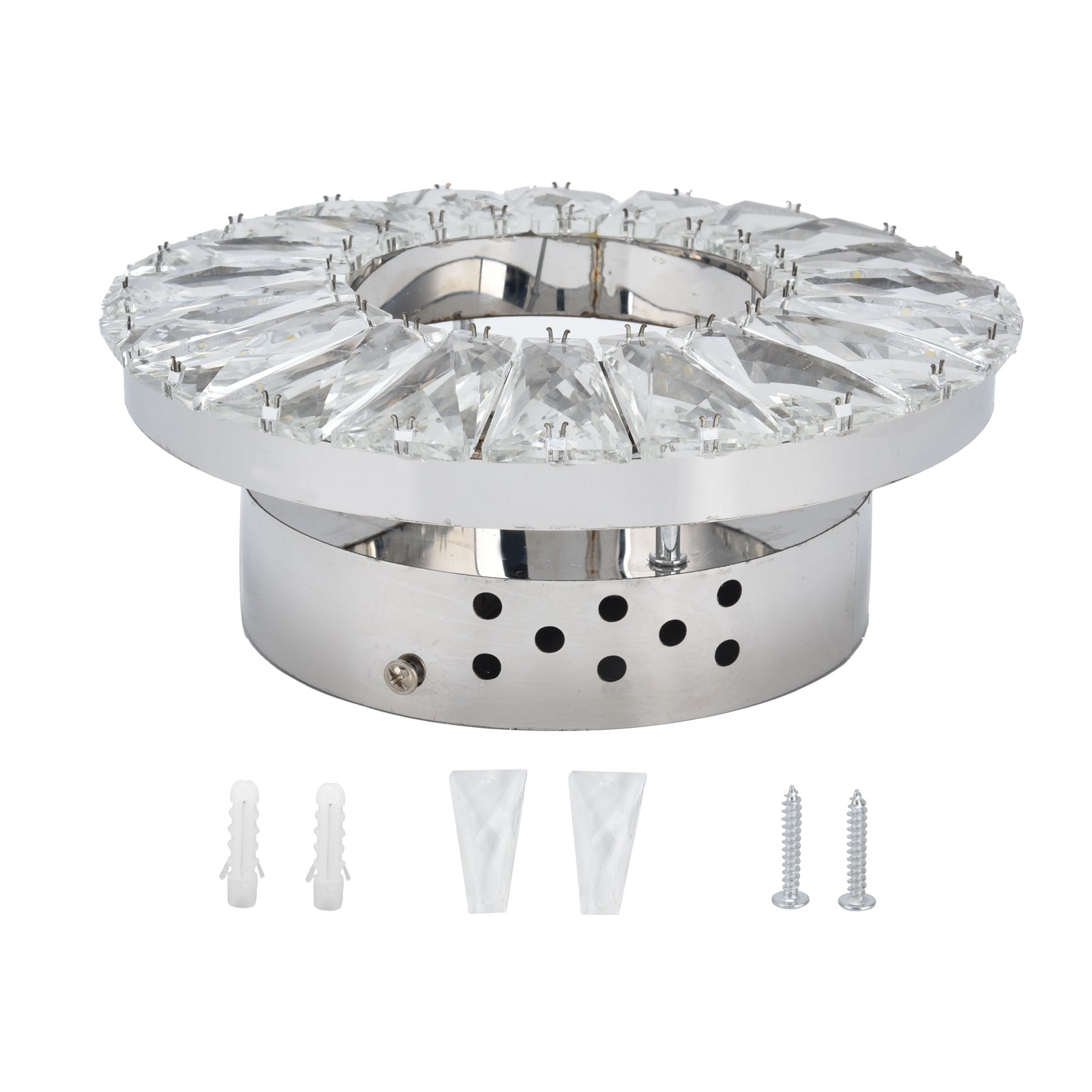 Kristall-led-wandleuchte 85–265 V, 2000 Lm Mit Bewegungsmelder Für Flur, Badezimmer, Lobby, Restaurant