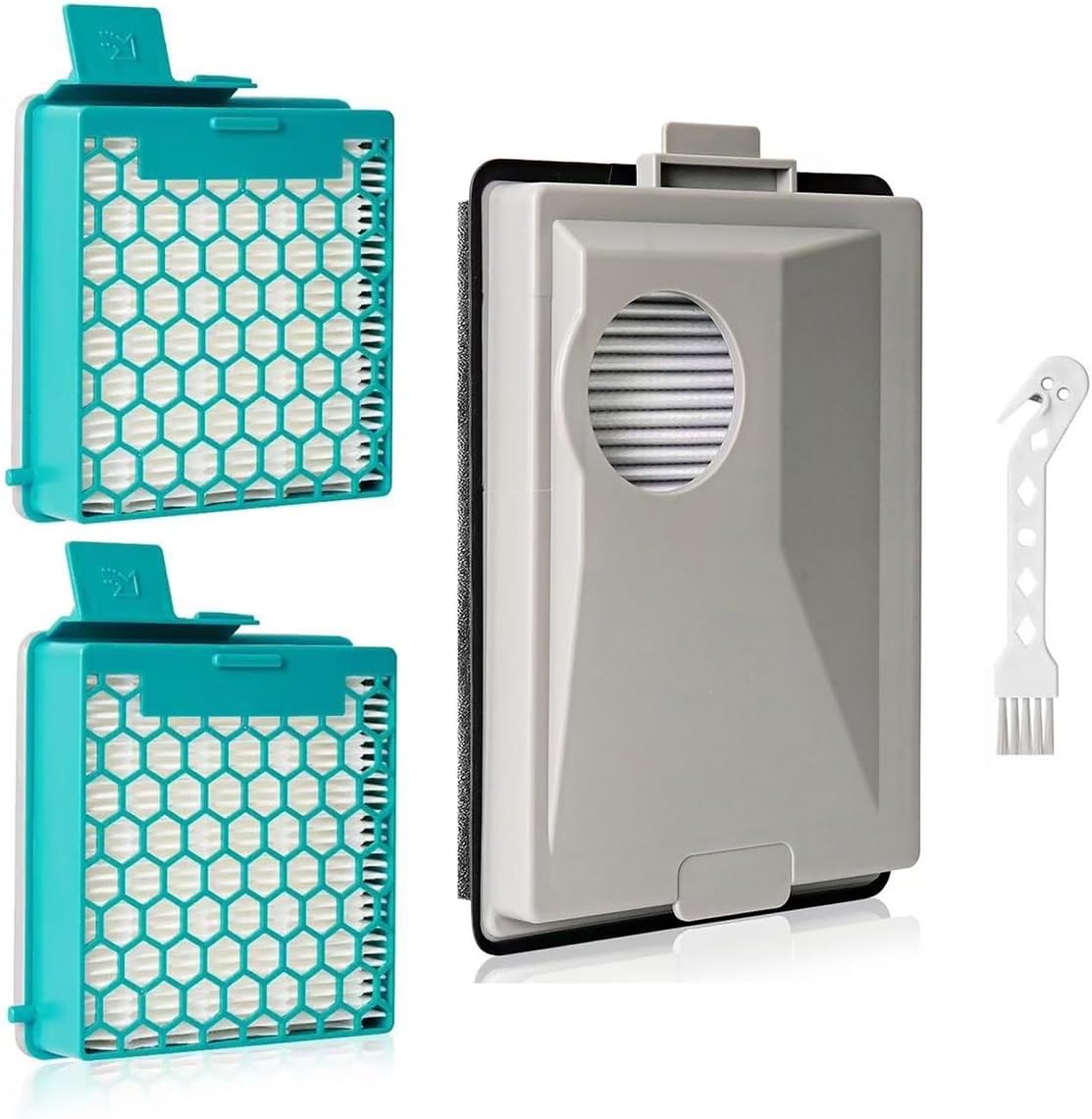 3er-pack Filterset Für Miele Boost Cx1/snrf3/sf-hy 60/cx-fsf/snrf0 Staubsauger, 2 Hepa-filter Für Staubsauger Und Feinstaub, Aktivkohlefilter Für Allergiker