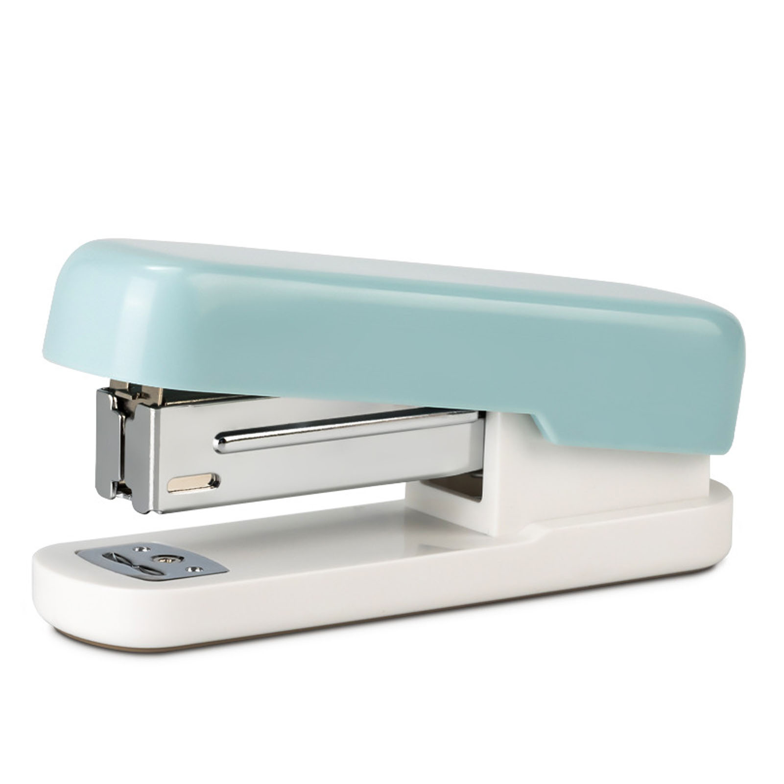 Stilvoller Und Robuster Mini-taschenhefter Mit Klammern Nr. 12, Ideal Für Büro, Zuhause Und Schule (hellblau).
