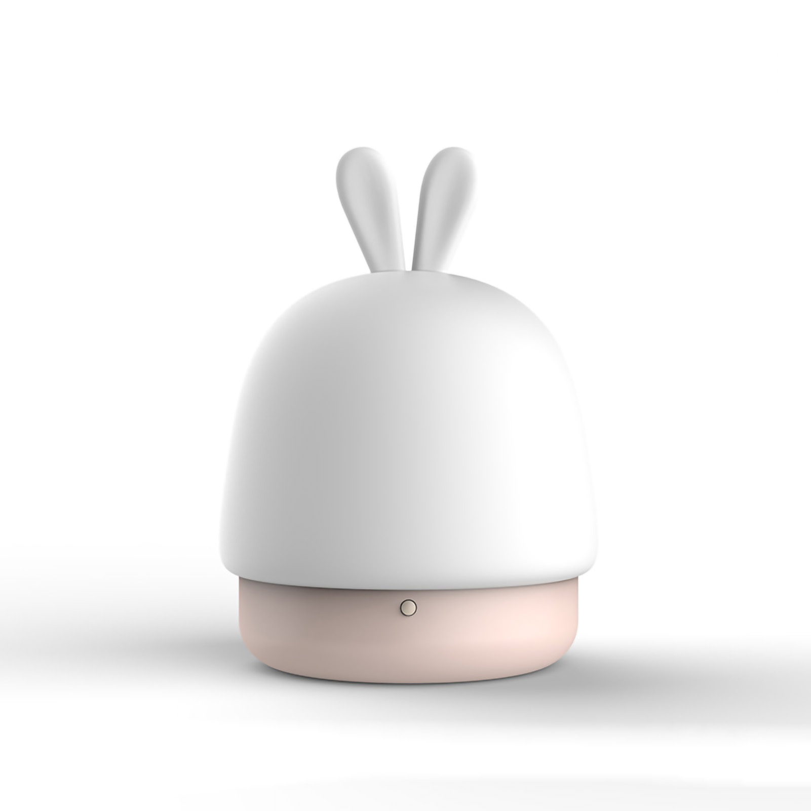 Hasen-nachtlicht, Multifunktionale Led-lampe, Augenschutz, Silikon, Rosa, Batteriebetrieben.