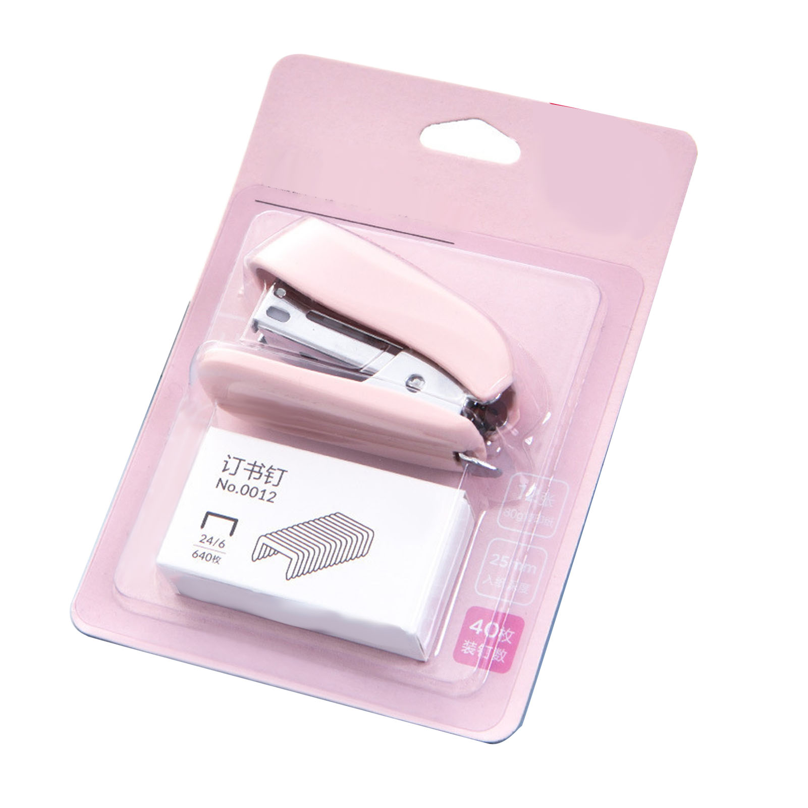 Mini-taschenhefter, Vielseitig, Robust Und Niedlich, Kleiner Rosa Taschenhefter Für Zuhause, Schule Und Büro.