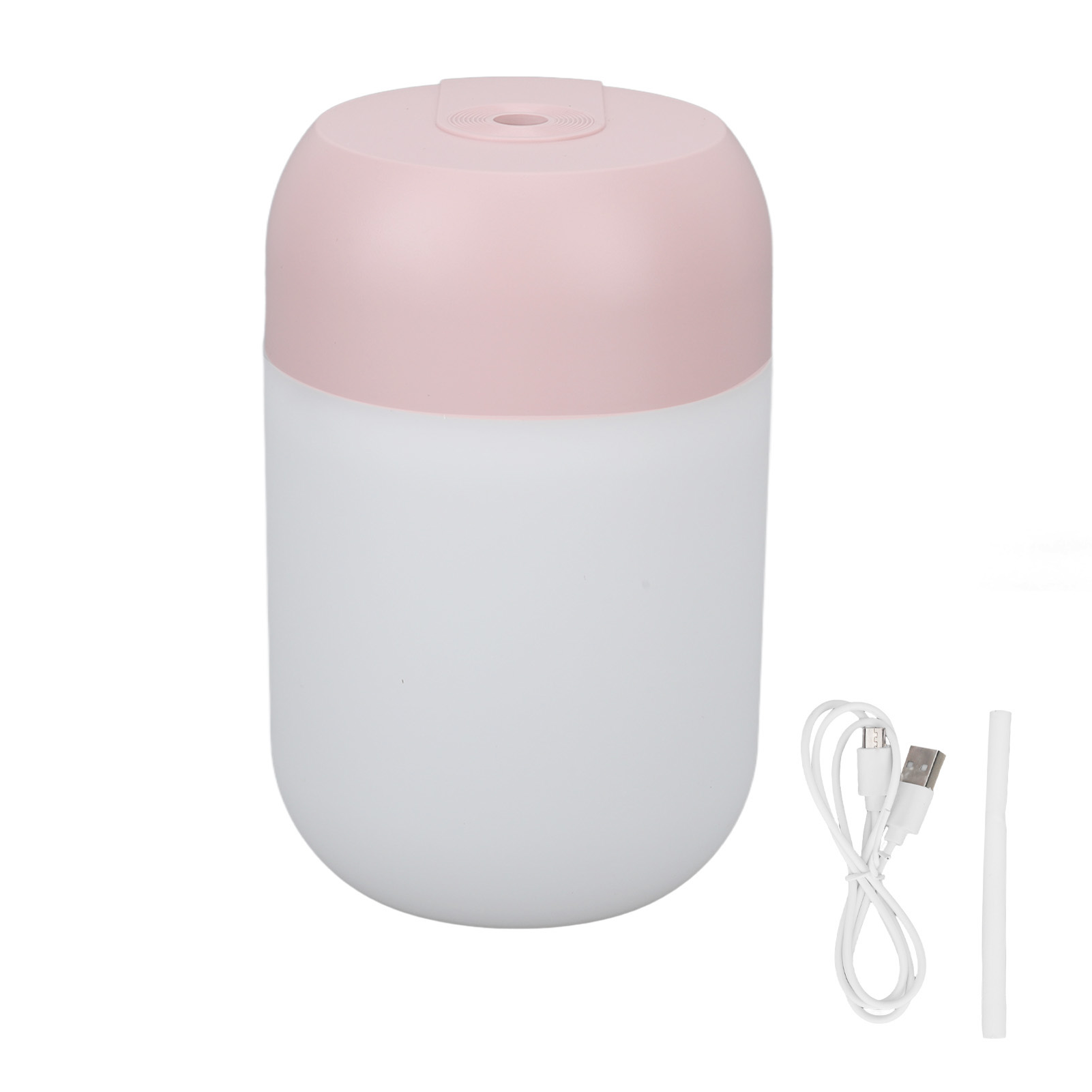 Kleiner, Tragbarer Und Leiser Usb-luftbefeuchter Für Zuhause Und Schlafzimmer, 260 Ml, Rosa. Ideal Für Reisen Und Das Schlafzimmer.