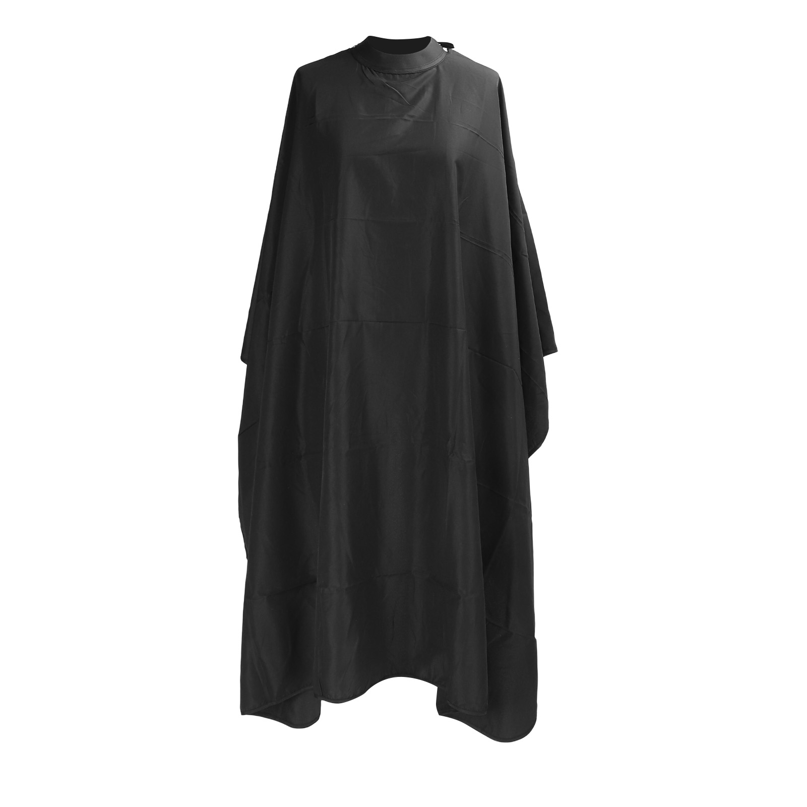 Wasserdichte Und Verstellbare Schwarze Friseurschürze Aus Stoff, Ideal Für Friseursalons.
