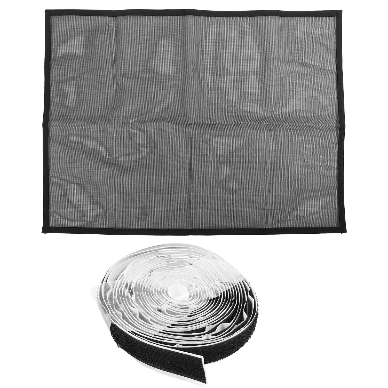 Funkenschutzgitter Aus Pvc, Funkenschutz, Staubdicht, Für Kinder, Babys Und Haustiere, Schwarz, 74 X 102 Cm