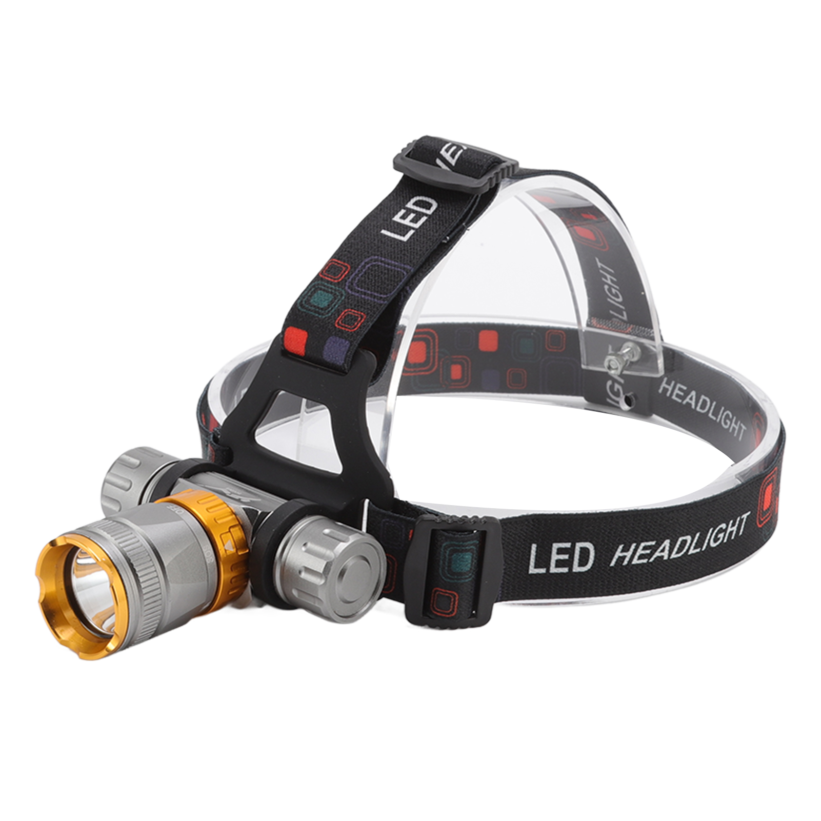 Led-taucherstirnlampe Aus Aluminiumlegierung, Wasserdicht Nach Ipx8, Ultrahell (1500 Lm), 5 Beleuchtungsmodi, Leicht, Ideal Zum Schwimmen.
