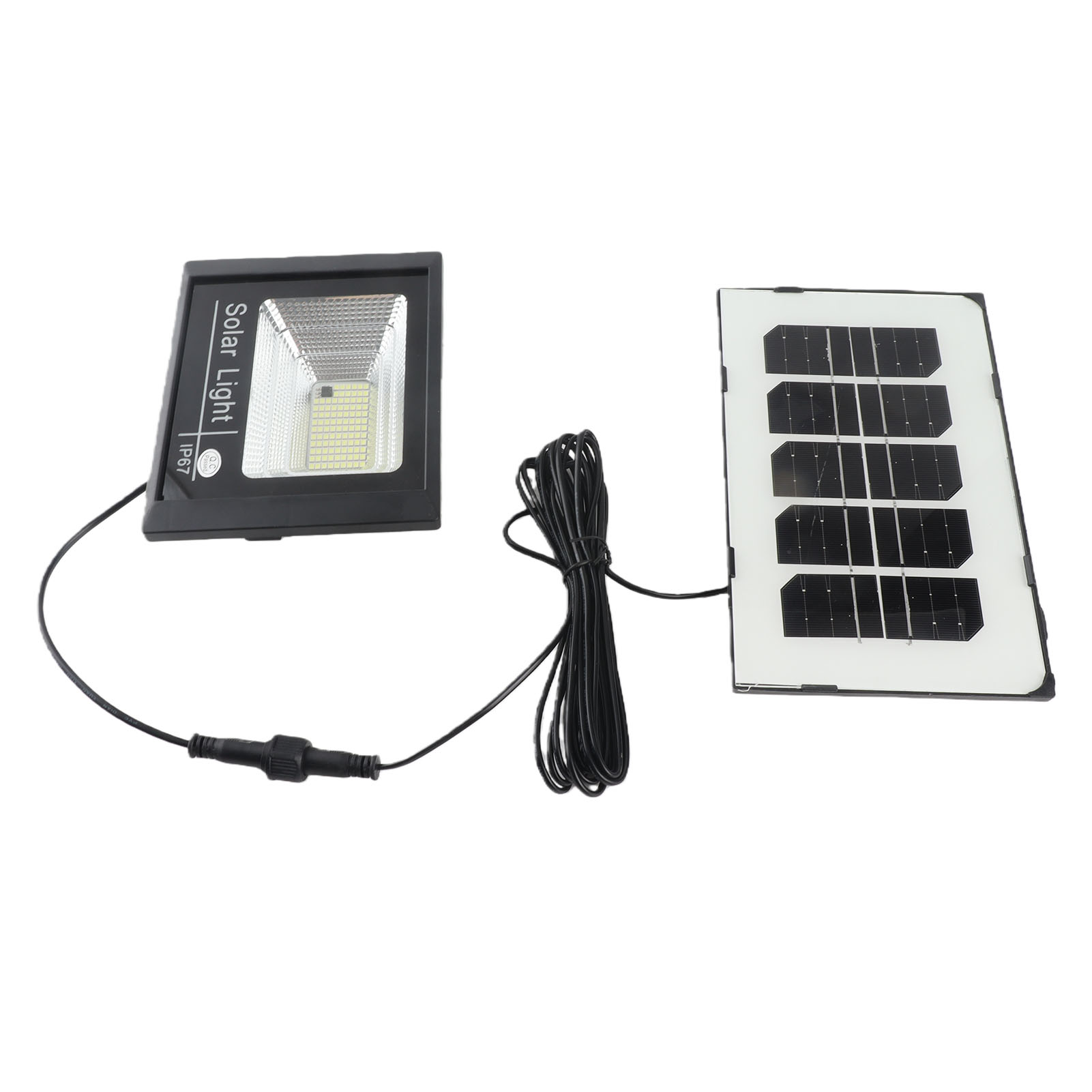 Verstellbare Solar-wandleuchte, Ip67 Wasserdicht, Aus Polykristallinem Silizium, Mit 44 Leds, Für Garten Und Straße.