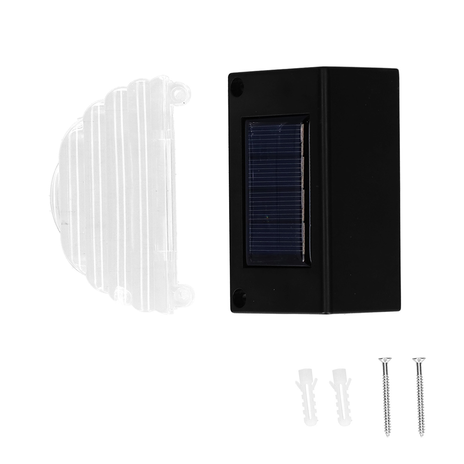Set Mit 4 Ip65 Wasserdichten Solarleuchten, Warmweißes Und Rgb-licht, Für Terrasse, Garten Oder Hof (schwarz).