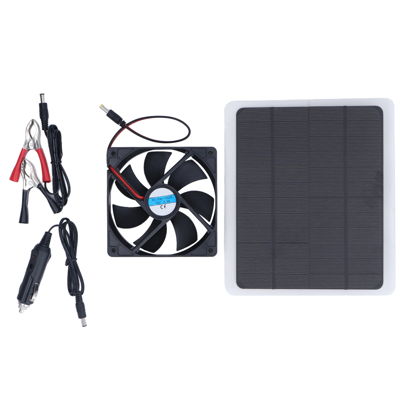 10w 12v Solarventilator, Effektive Geruchsbeseitigung, Energiesparend, Tragbar, Usb-anschluss, Solar-luftabsauger Für Tierzwinger, Wohnmobile Und Gewächshäuser
