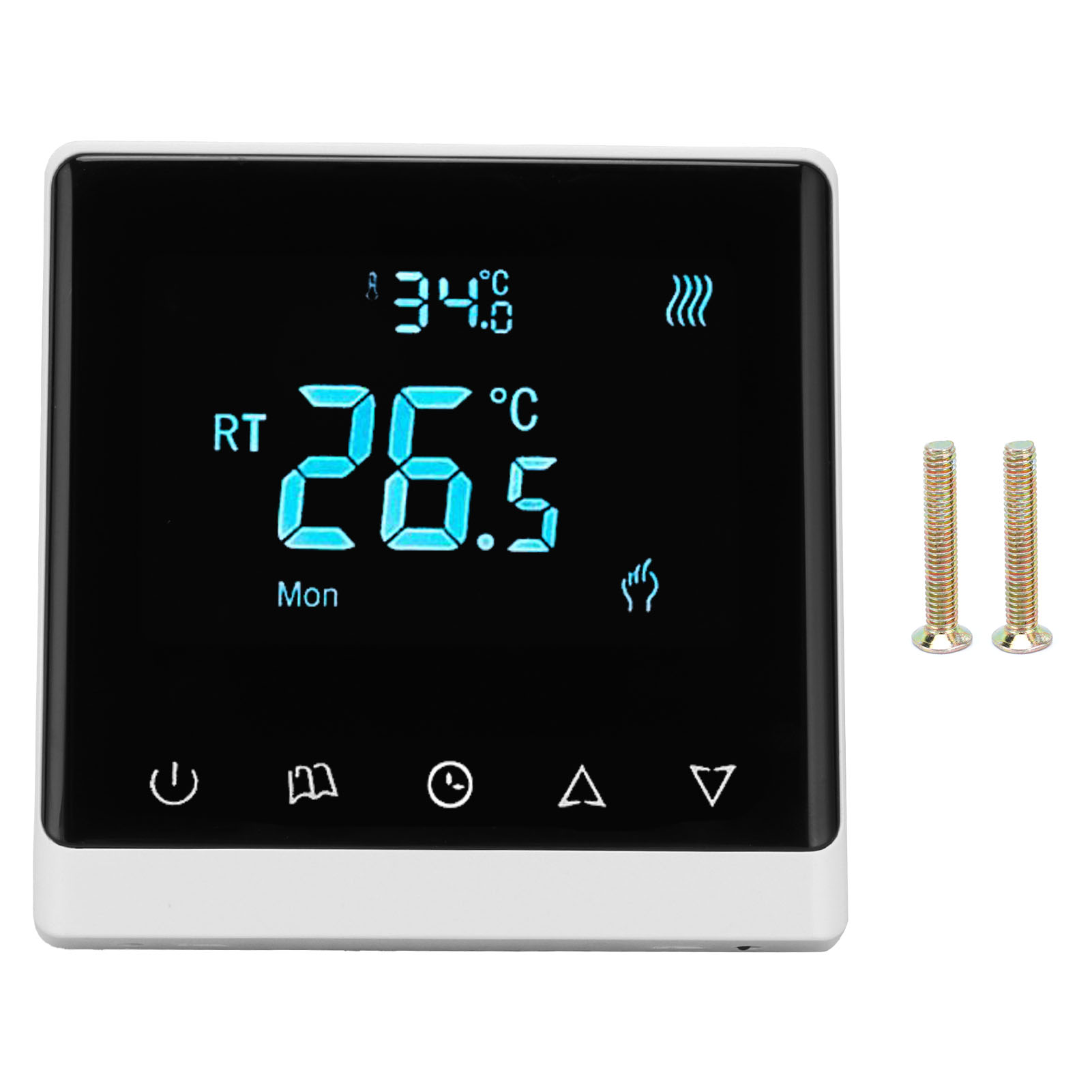 Ac220v Touchscreen-thermostat Mit Lcd-display, Temperaturregler Für Zuhause