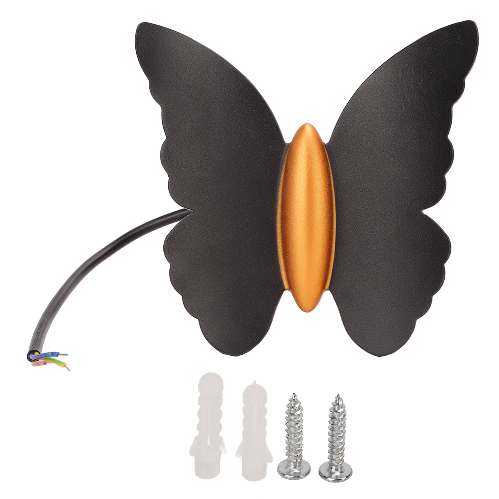 Ip65 Wasserdichte Wandleuchte, 85–265 V Led-dekorationsbeleuchtung, Warmes Licht, Außendekoration