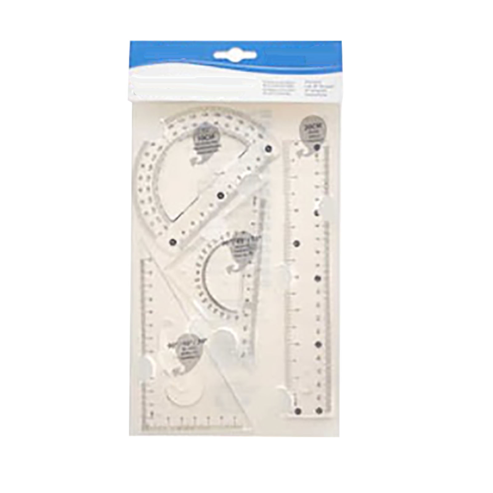 Set Mit 4 Transparenten Kunststofflinealen, Ideales Schreibwarenset Für Schulkinder Und Kinder, Hochpräzises Zeichnen, 20 Cm